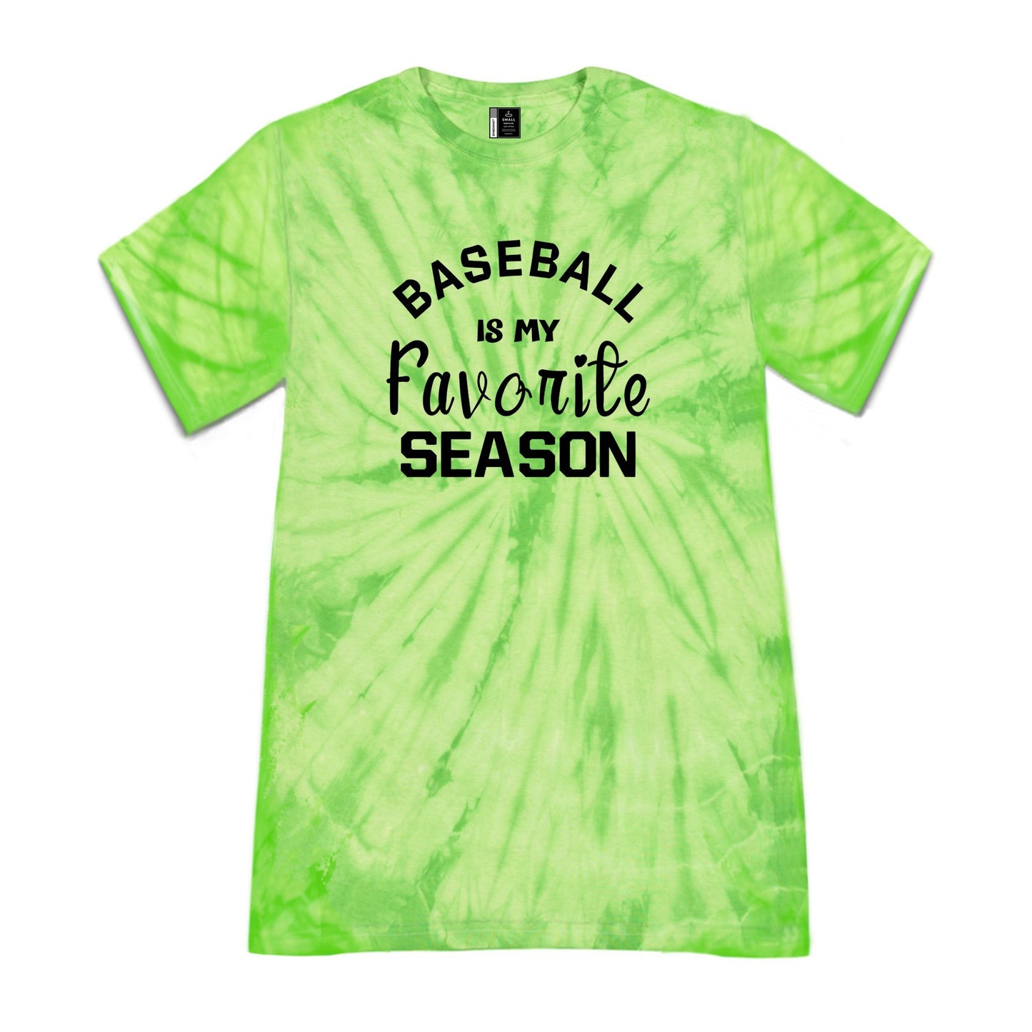 Baseball Is My Favorite Season Shirt Women Tie Dye Baseball Mom T Shirts Sports Mama Tee Casual Men Baseball Lover Gift