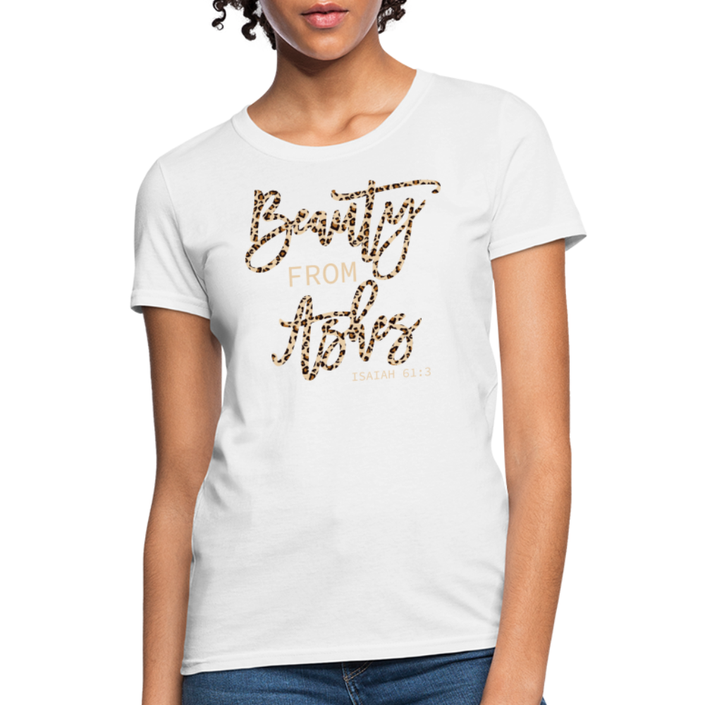 Beauty From Ashes Shirt Christian Matching Family Tee Inspirational Christian Clothing Shirts for Women's T-Shirt