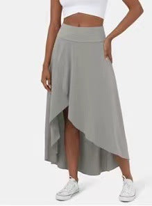 Fashion Women's Wear Irregular Draping Skirt