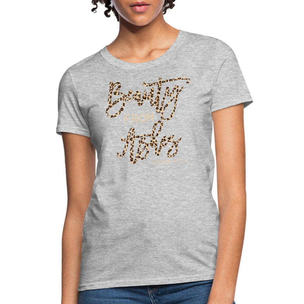 Beauty From Ashes Shirt Christian Matching Family Tee Inspirational Christian Clothing Shirts for Women's T-Shirt