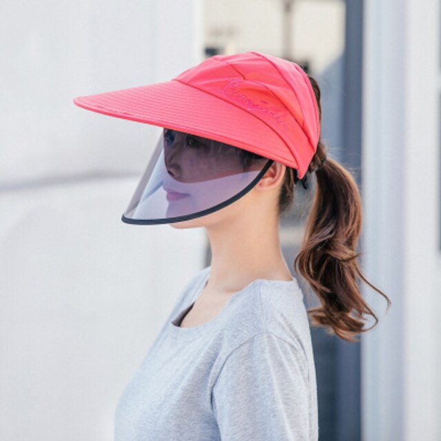 Cap With UV Protection Shield