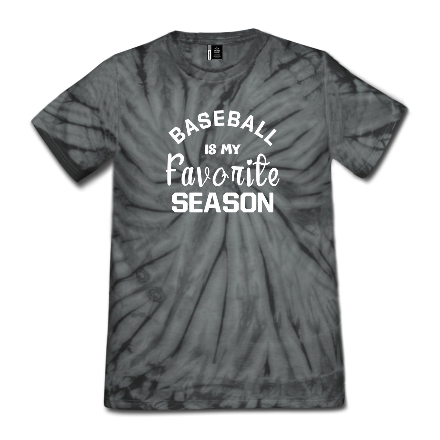 Baseball Is My Favorite Season Shirt Women Tie Dye Baseball Mom T Shirts Sports Mama Tee Casual Men Baseball Lover Gift