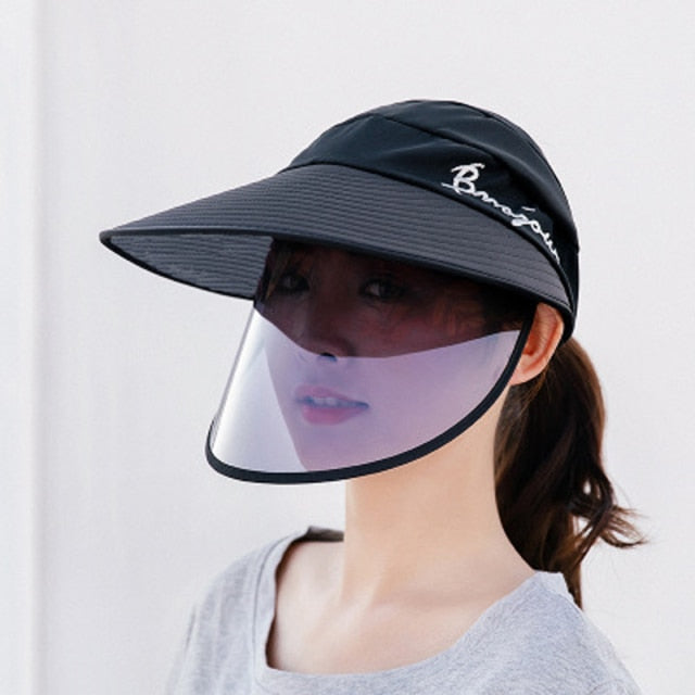 Cap With UV Protection Shield