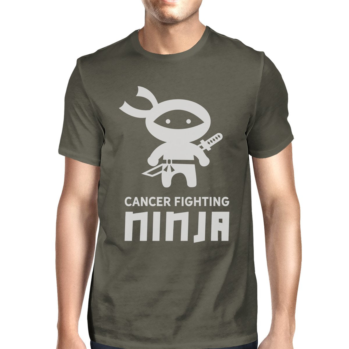 Cancer Fighting Ninja Mens Shirt