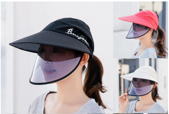 Cap With UV Protection Shield