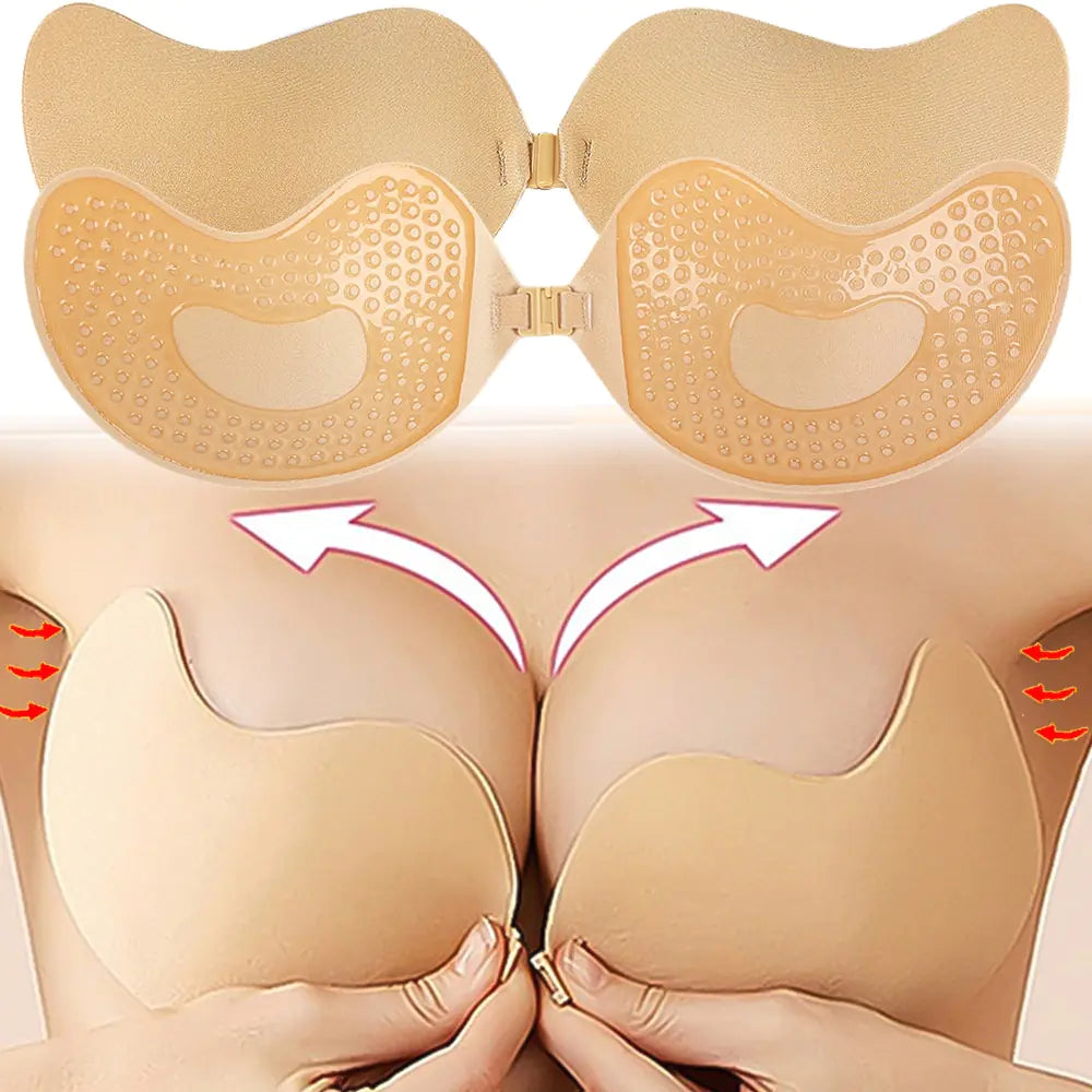 Women Push Up Bra Adhesive Pasty Strapless