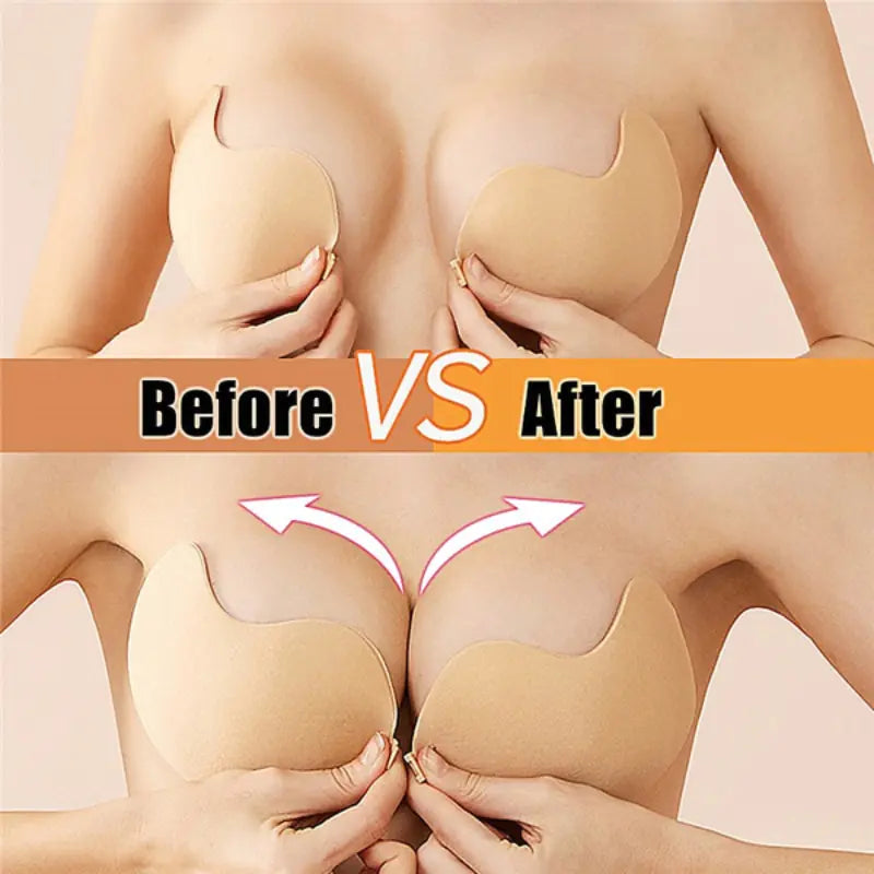 Women Push Up Bra Adhesive Pasty Strapless